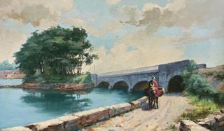 Old Bridge near Perpignan