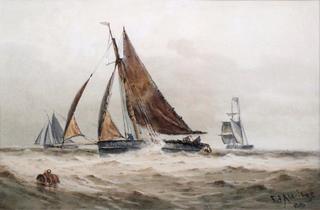 Fishing Boats in a Swell