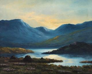 Evening, Kylemore, Connemara