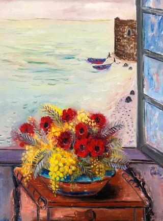 Flowers at the Kinneret