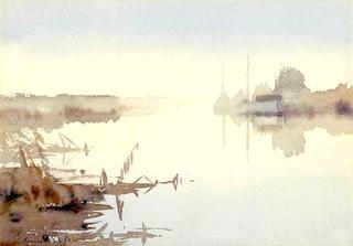 Misty Morning, River Thurne, Norfolk