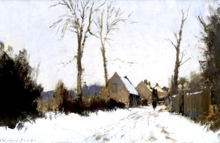 Lane in Winter, Ludham