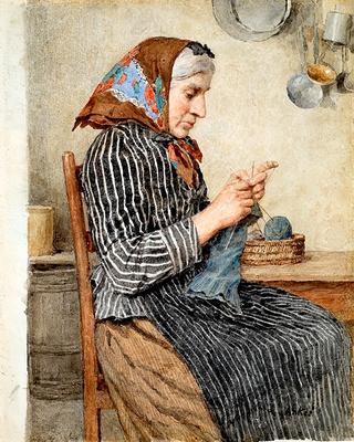 A Farmer's Wife from Ins Knitting in the Kitchen