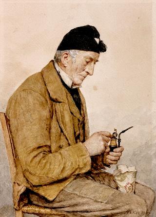 Farmer with Pipe
