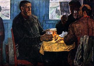 Men Drinking Beer