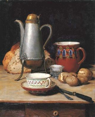 Still Life: Coffee and Potatoes