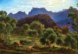 View in Rose's Gap, Northern Grampians, West Victoria