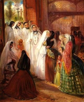 Arrival of a Novice in the Convent