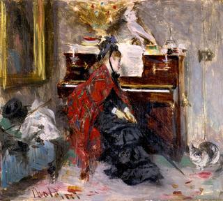Woman at the Piano