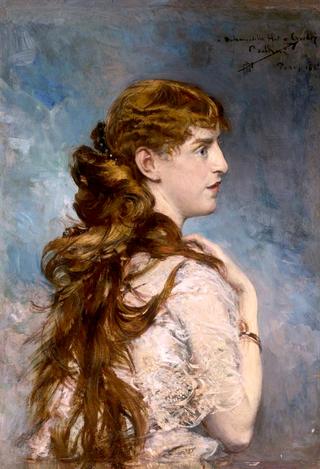 Portrait of Harriet Valentine Crocker Alexander