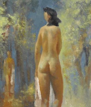 Standing Nude