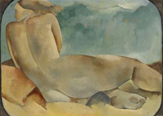 A reclining nude