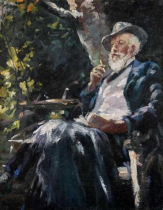 Portrait of the Danish Painter and Poet Holger Drachmann