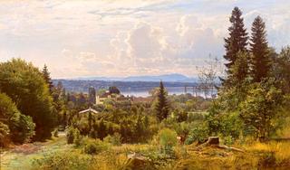Summer Day at Lake Starnberg, Charlottenborg