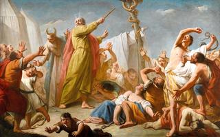 Moses and the Serpent of Brass