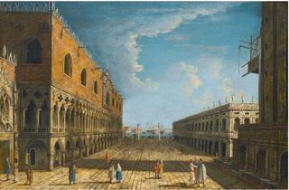 Venice, a View of the Piazetta