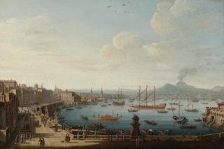 View of Naples from the Strada di Santa Lucia