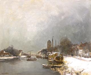 A Canal in Winter