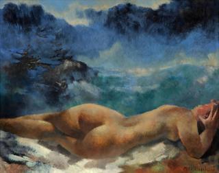 Reclining Bather