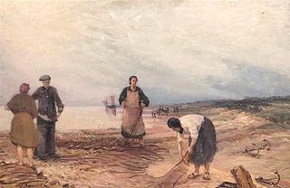 Fishermen women at Spit