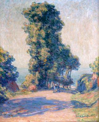 Road Going to the Sea, St. Jean du Doigt