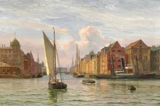 View of Nyhavn, Summer