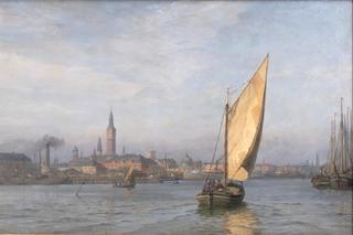 Large Harbor Scene