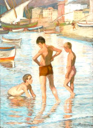 Boys Bathing