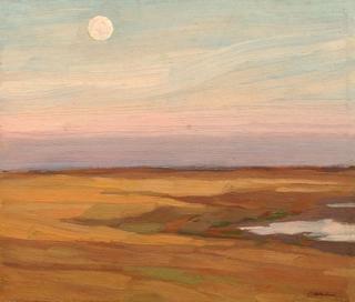 Sunset over the Danube