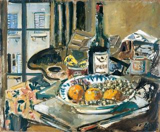 Still life with a bottle