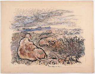 Landscape with Cows