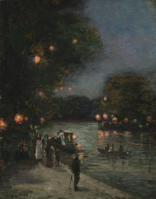 Evening along the Seine