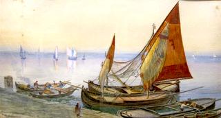 Boats at a Harborside