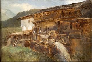 Homestead with Watermill