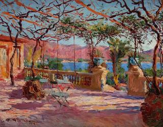 Terrace in Antibes