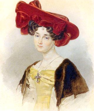 Portrait of a Lady with a Red Hat