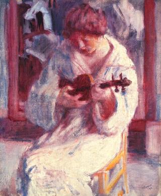 Woman with a Violin