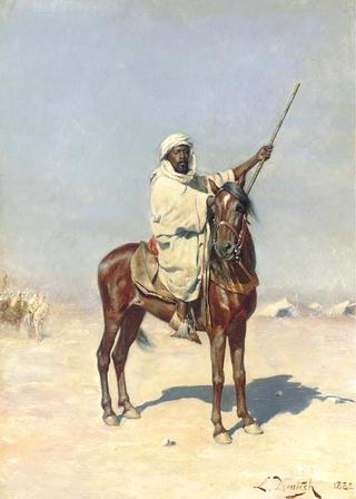 A Horseman in the Desert