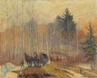 Birches and Poplars