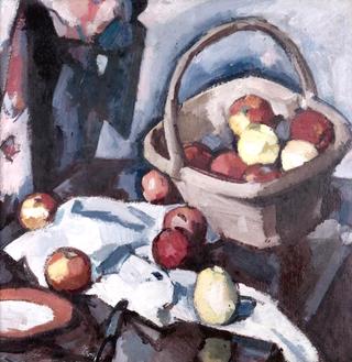 Basket and Apples