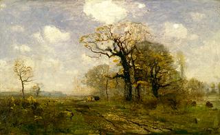 Landscape with Trees