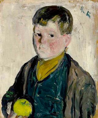 Boy with Apple