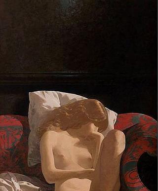 Young woman asleep