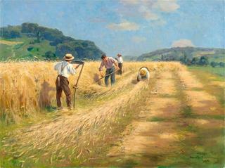 Peasant Family Bringing in the Harvest