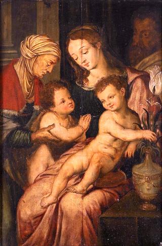 Holy Family and John the Baptist