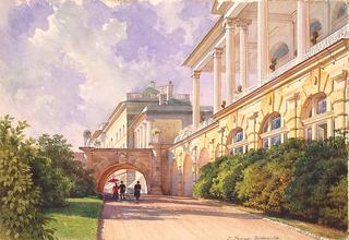 Catherine Palace, with the Cameron Gallery