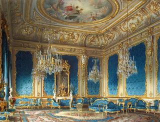 斯蒂格利茨男爵的官邸，蓝色客厅