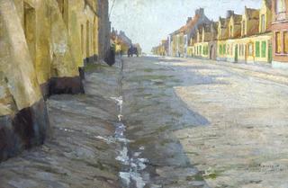 La Grand' Rue, le matin, Nieuport