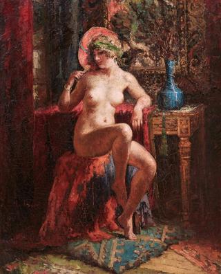 Seated Female Nude