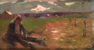 Resting Farmer